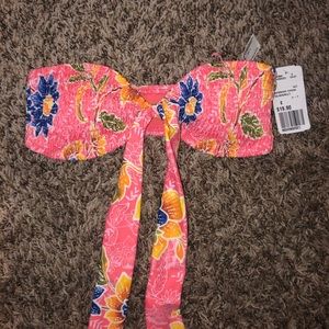 F21 strapless bikini top
